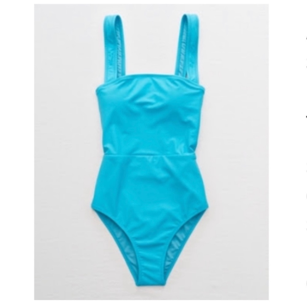 AERIE Bandeau One-Piece Swim - Small